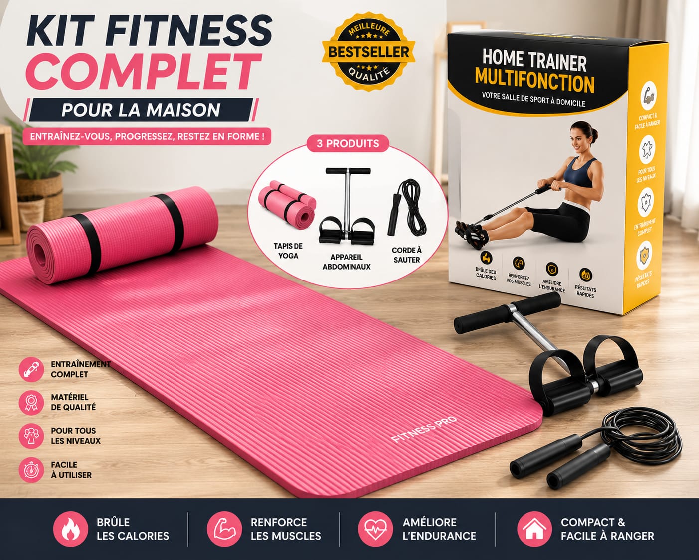 kit fitness complet